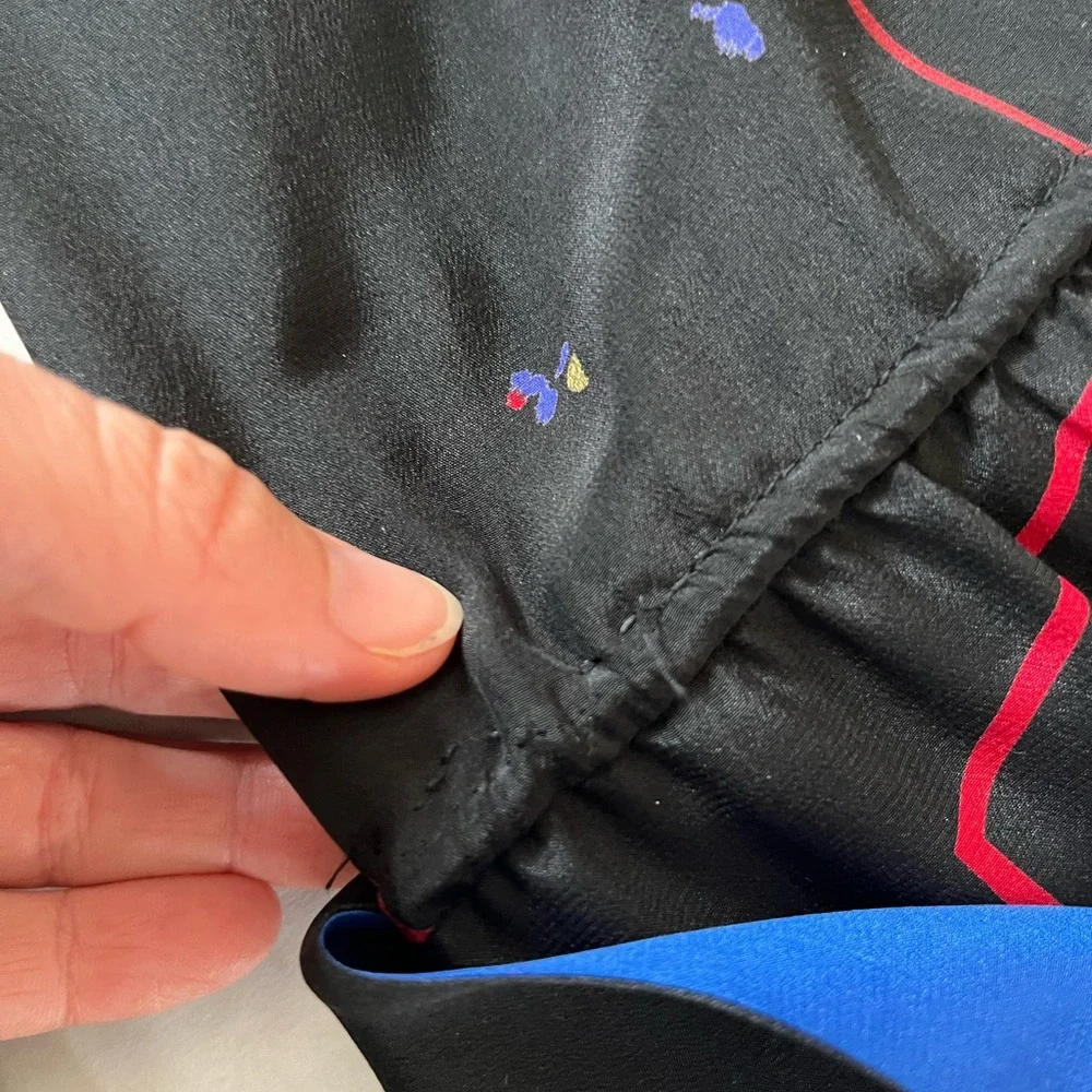 Oleg Cassini vintage short dress long sleeve + belt size 6 excellent condition - Picture 15 of 16